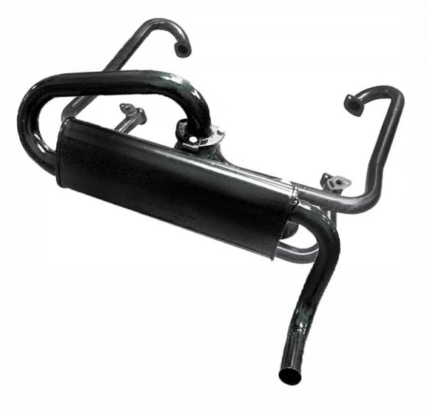 EMPI 3368 : BAJA QUIET EXHAUST 66 ON FOR USE WITHOUT HEATER BOX