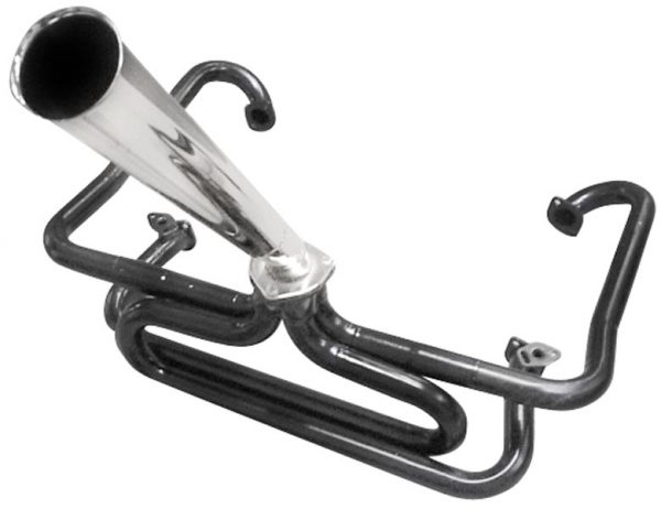 EMPI 3743 : BAJA EXHAUST WITH OUT HEATER WITH CHROME STINGER