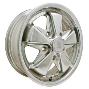 EMPI 9678 : 911 STYLE WHEEL 4.5inX15in / POLISHED
