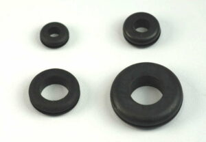K-FOUR SWITCHES Part Number: 19-336 : GROMMETS / BLACK / 7/16 in / QTY 4