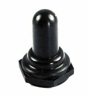 K-FOUR SWITCHES Part Number: 19-506 : BLACK SWITCH BOOT / FITS 12-160 AND 13-160 / QTY 1