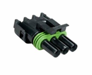 K-FOUR SWITCHES Part Number: 22-123-MH : WEATHER PAK CONNECTOR/ 3 CIRCUIT / MALE HOUSING