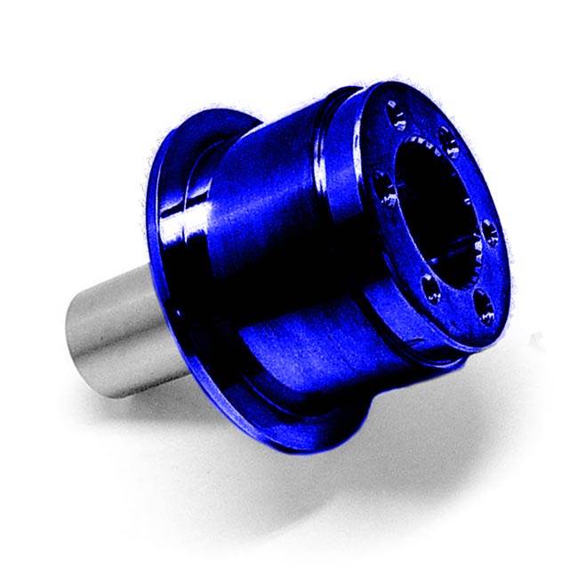 SPLINE HUB QUICK DISCONNECTS FOR STEERING WHEEL / 3/4in SHAFT / BLUE